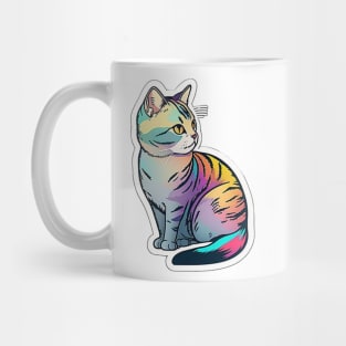 Beautiful American Short Hair Cat Mug